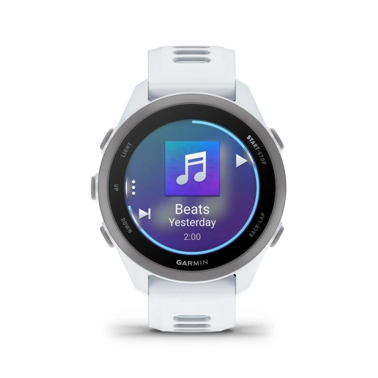 Смарт-годинник Garmin Forerunner 170 Music Whitestone with Whitestone/Cloud Blue Band (010-03920-11)