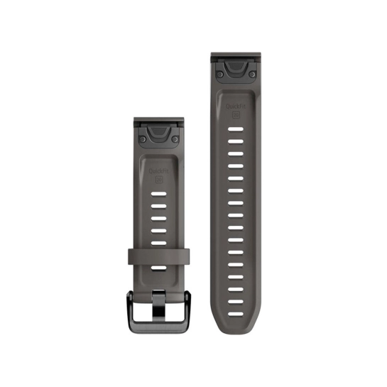 Ремінець Garmin QuickFit 20 Watch Bands Graphite Silicone