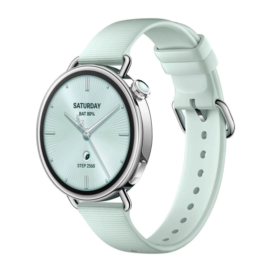 Смарт-годинник Xiaomi Watch S4 41mm Fluororubber Strap Mint Green BHR080CGL (1166773)
