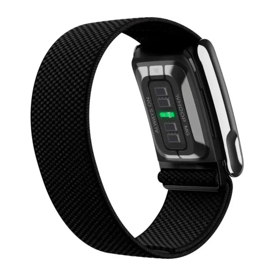 Фітнес-браслет WHOOP MG Life Band SuperKnit Obsidian with Titanium (+12 місяців підписка)