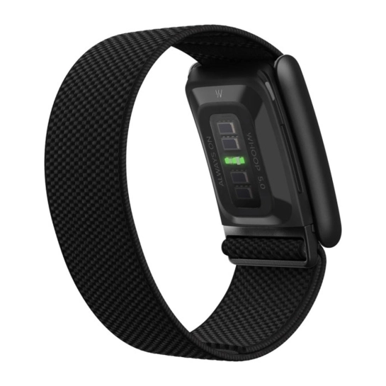 Фітнес-браслет WHOOP 5.0 Peak Band SuperKnit Obsidian (+12 місяців підписка)