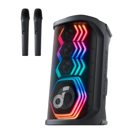 Портативна акустична система з двумя микрофонами Anker Soundcore Rave 3S Black