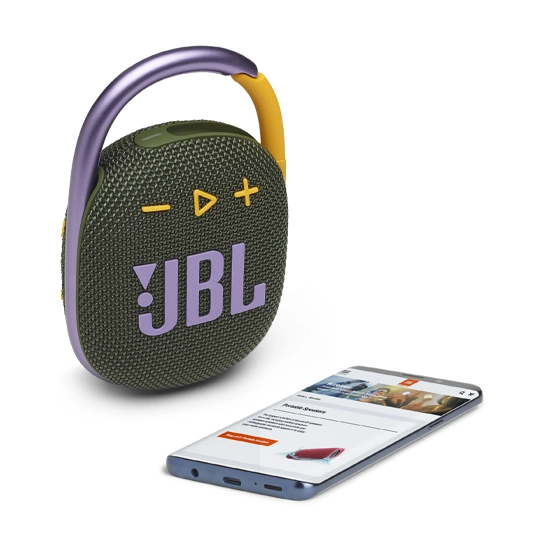 Портативна акустика JBL Clip 4 Green