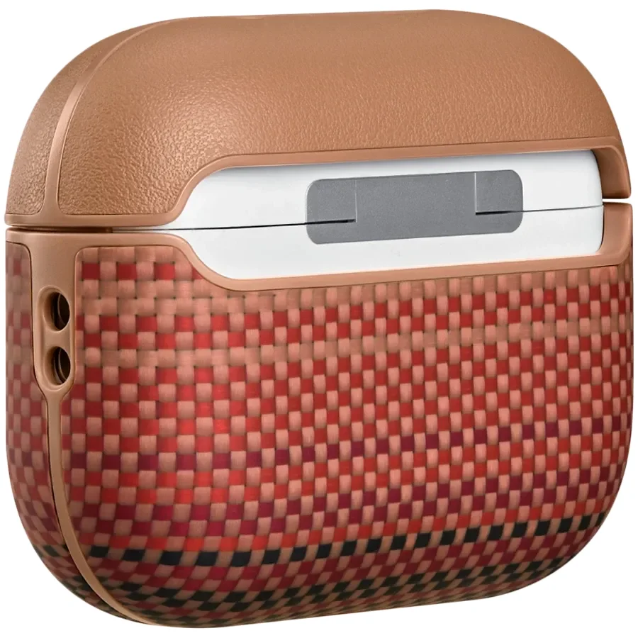 PITAKA Чохол Aramid Fiber Case with MagSafe Теплий захід для AirPods Pro (Gen3)