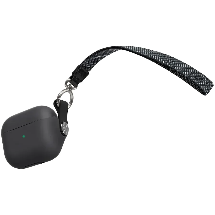 MOSHI Чохол Pebbo  Чорний для AirPods (Gen3)