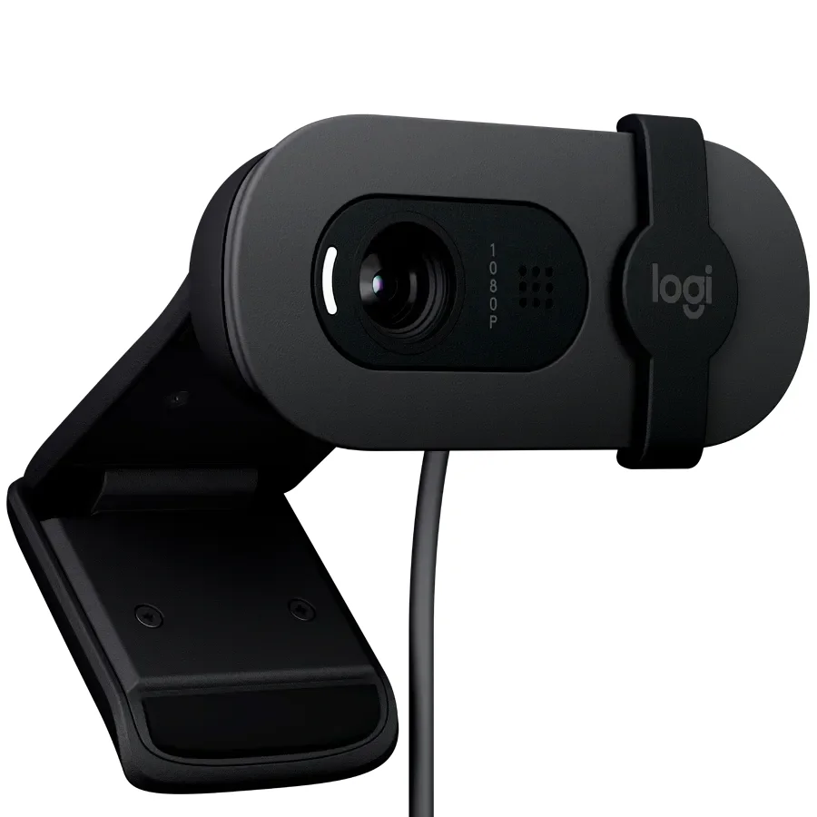 Веб-камера LOGITECH Brio 100 Full HD Webcam - GRAPHITE - USB - EMEA28-935 (L960-001585)