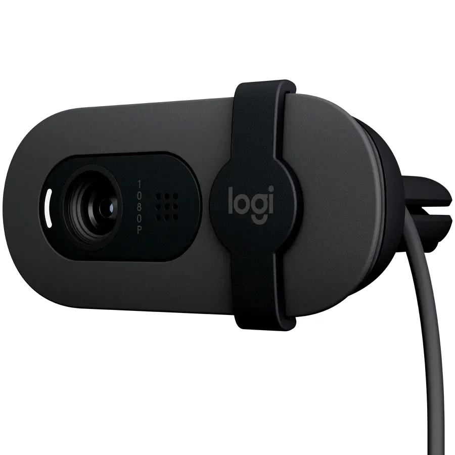 Веб-камера LOGITECH Brio 100 Full HD Webcam - GRAPHITE - USB - EMEA28-935 (L960-001585)