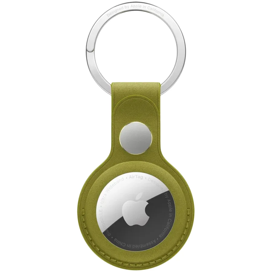 APPLE |АнглійськаFineWoven Key RingАнглійська|, Chartreuse