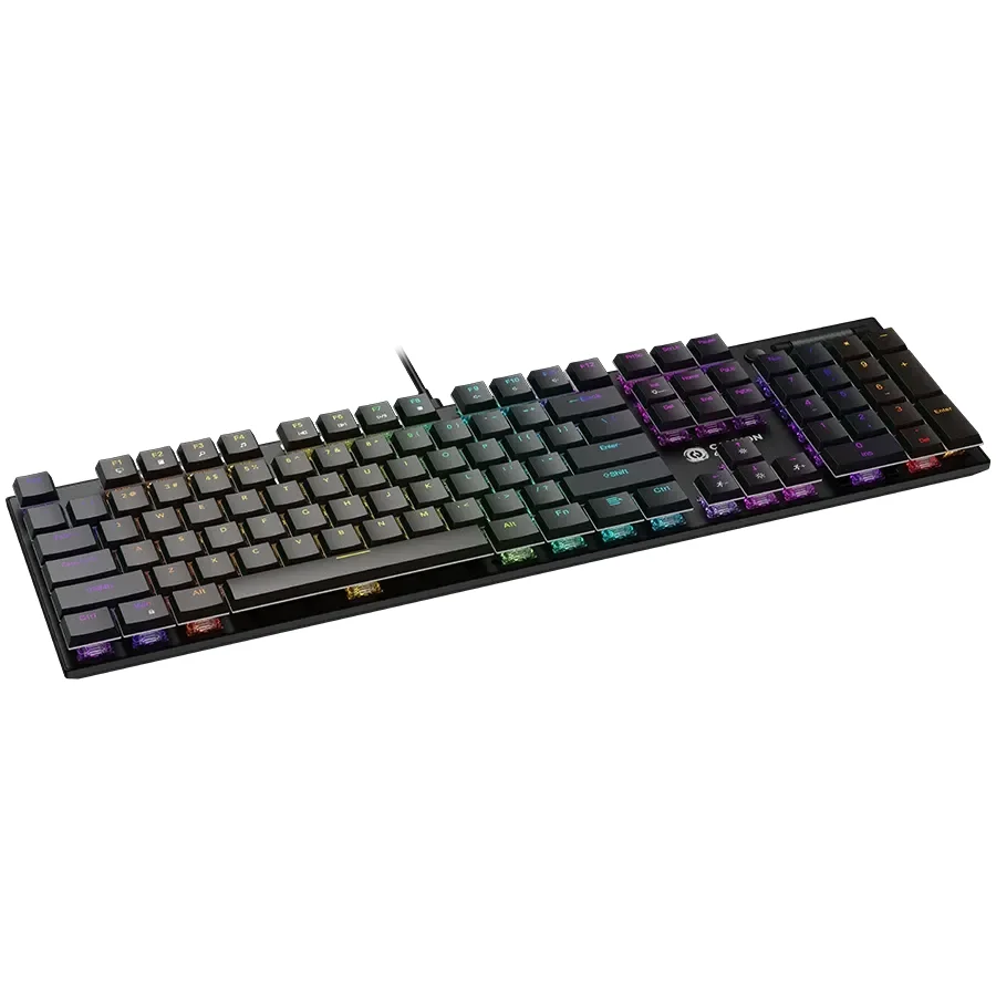 Ігрова клавіатура CANYON Cometstrike GK-55 RGB Black (CND-SKB55-US)