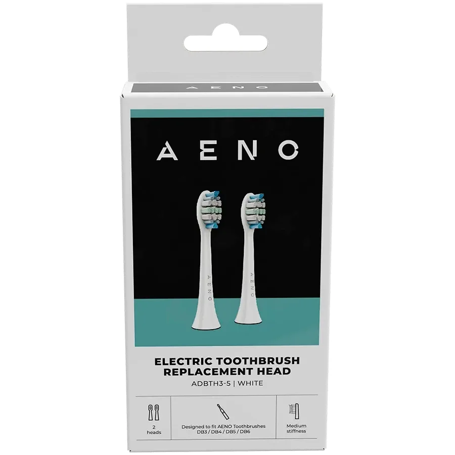 Насадка для зубної щітки AENO DB3/DB5 White (ADBTH3-5)
