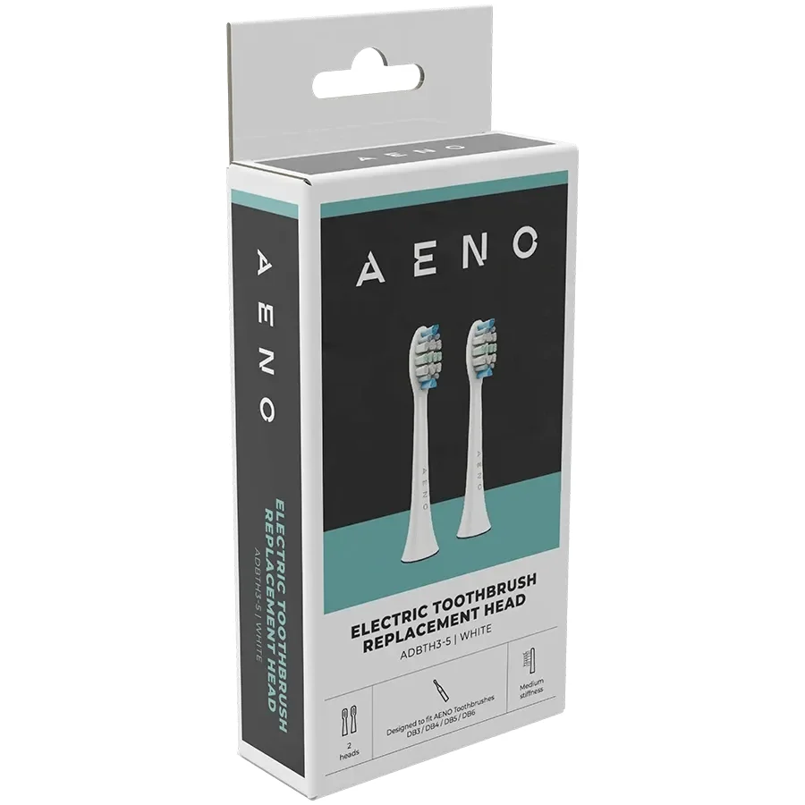 Насадка для зубної щітки AENO DB3/DB5 White (ADBTH3-5)