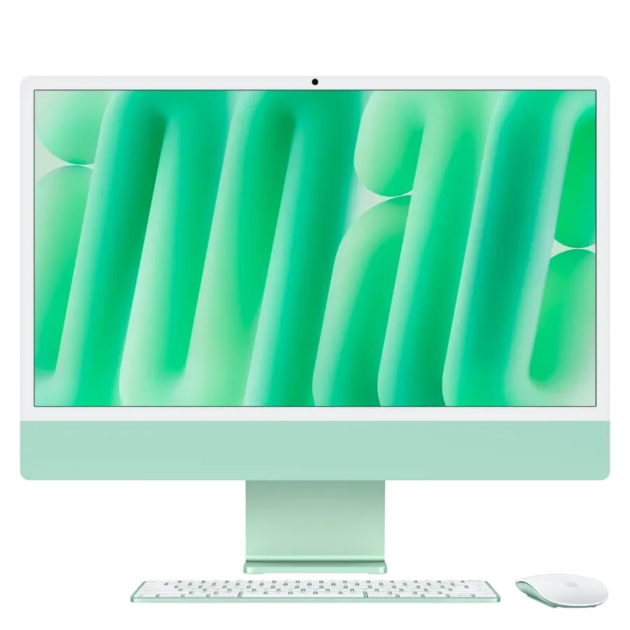 iMac 24-inch M4, 10C CPU 10C GPU, 24ГБ 512ГБ Твердотільний накопичувач, Зелений