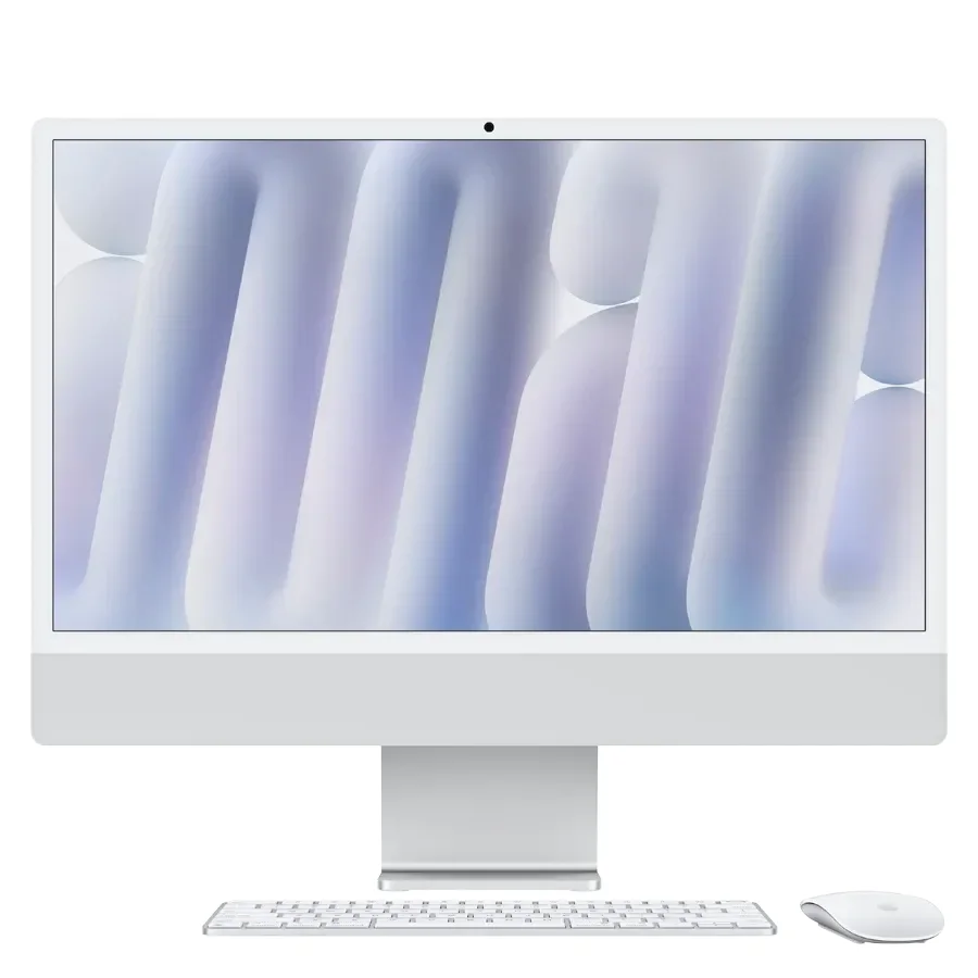 iMac 24-inch M4, 10C CPU 10C GPU, 24ГБ 512ГБ Твердотільний накопичувач, Сріблястий