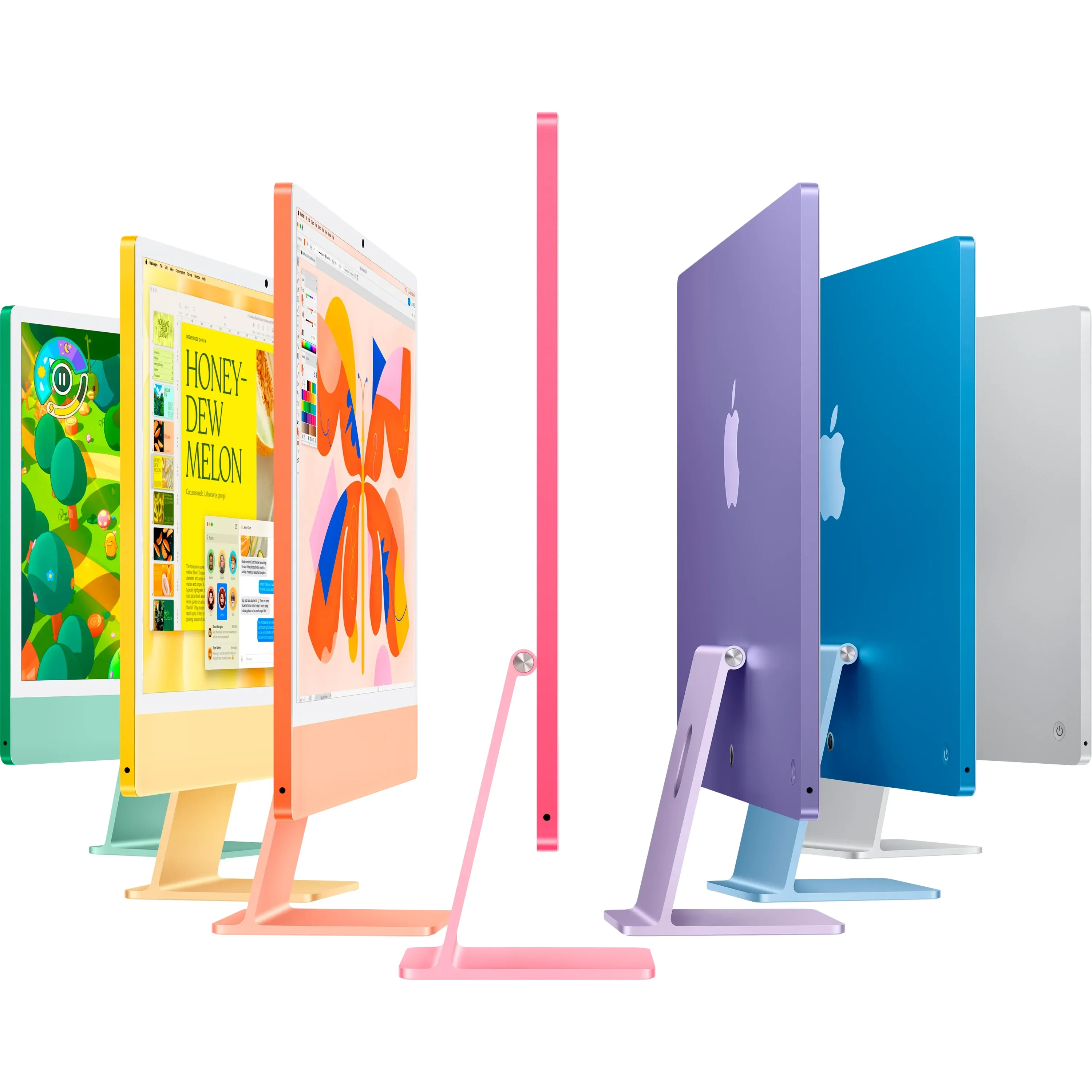 iMac 24-inch M4, 8C CPU 8C GPU, 16ГБ 256ГБ Твердотільний накопичувач, Зелений