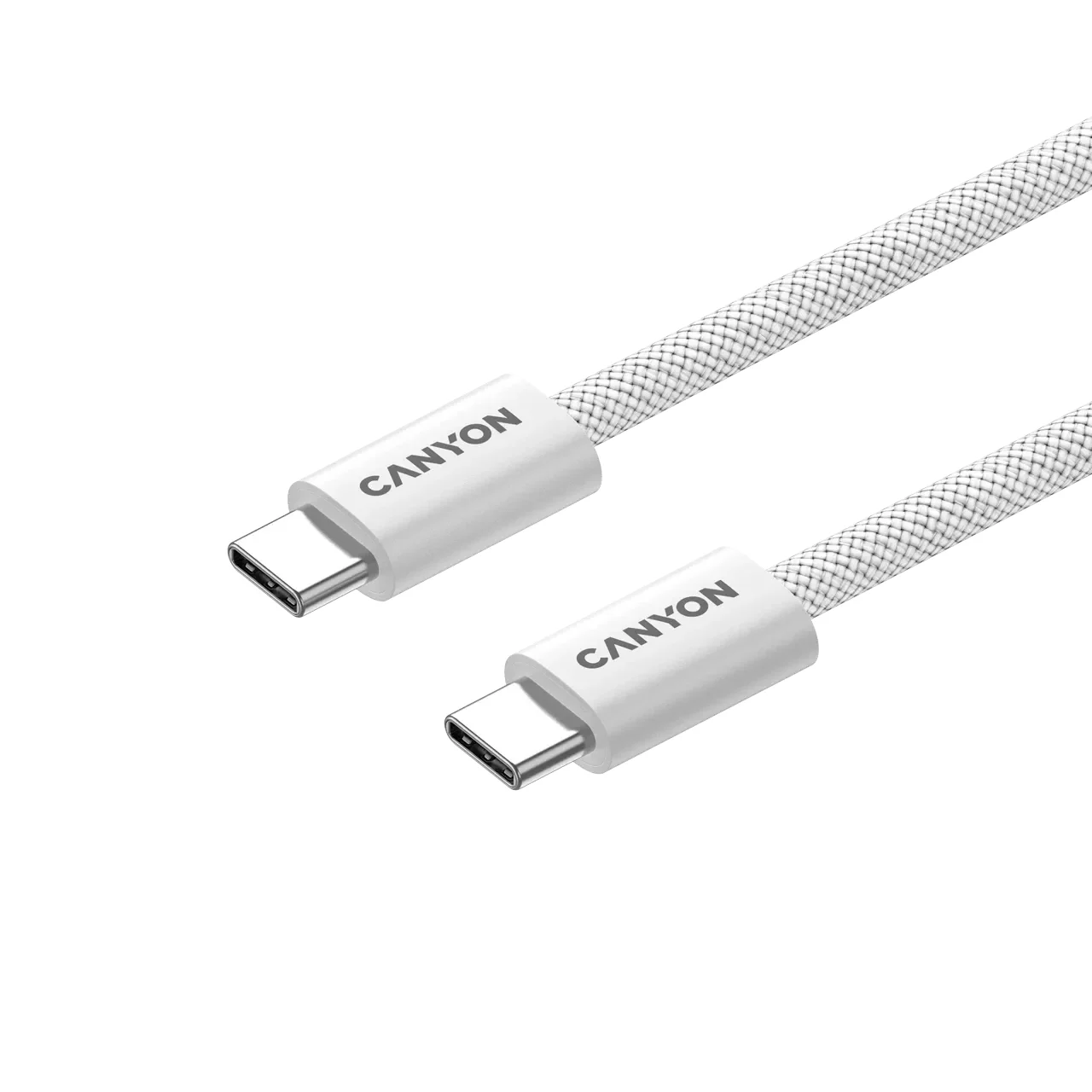 CANYON USB-C to USB-C Cable , Білий, 1м