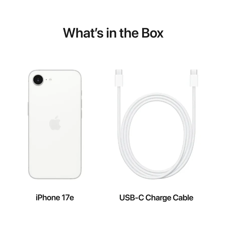 iPhone 17e, 512 ГБ, White