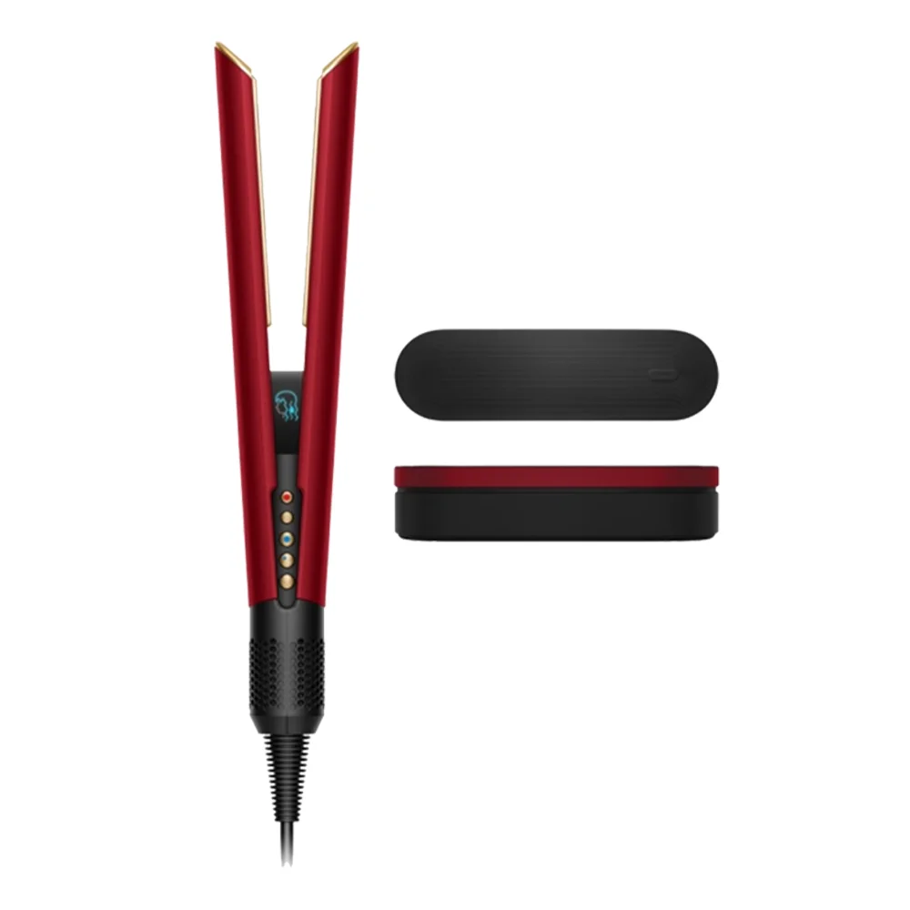 Випрямляч для волосся Dyson Airstrait HT01 Red Velvet/Gold EU (596931-01)