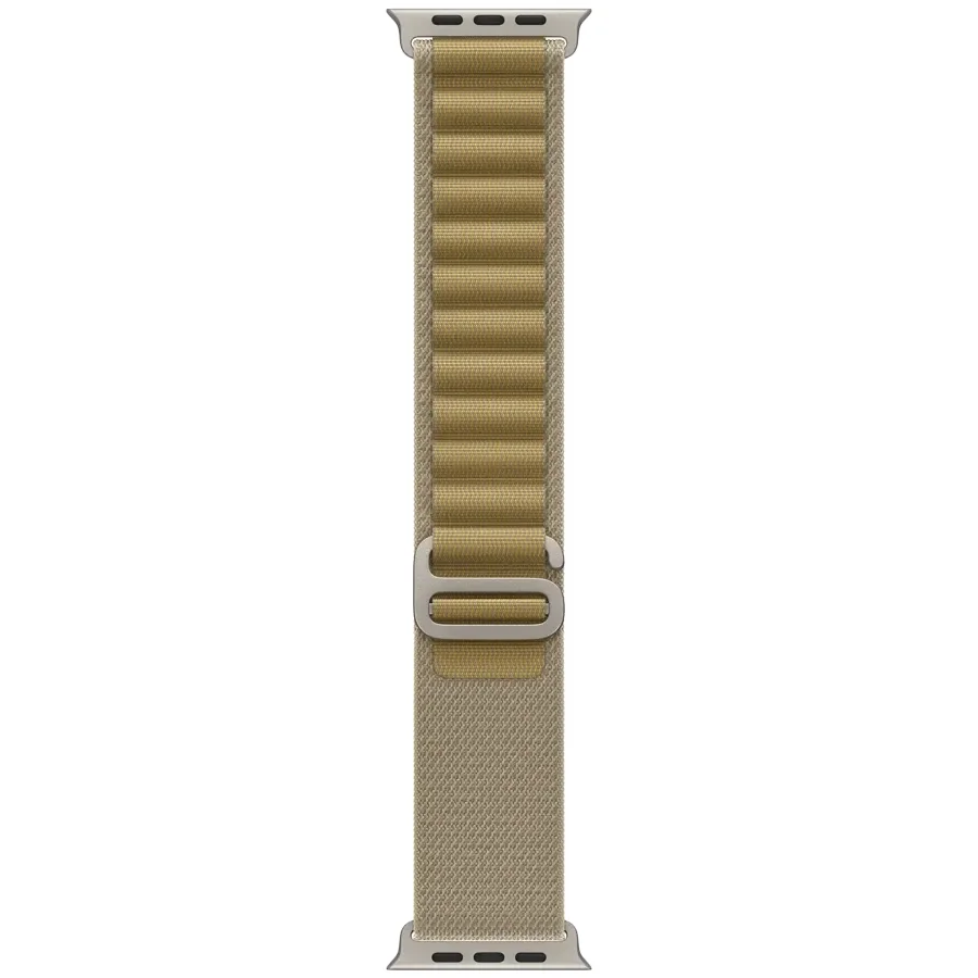 Apple 49mm Alpine Loop - Natural Titanium Finish Ремінець Alpine Loop - Natural Titanium Finish Tan за Apple Watch 44 mmApple Watch 45 mmApple Watch 46 mmApple Watch 49 mm 44/45/46/49 mm