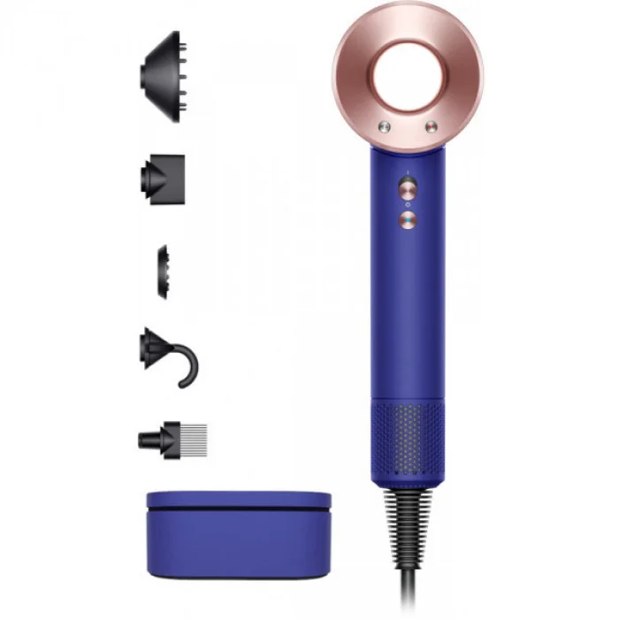 Фен для волосся Dyson Supersonic HD08 Limited Edition Vinca Blue/Rose (426081-01)