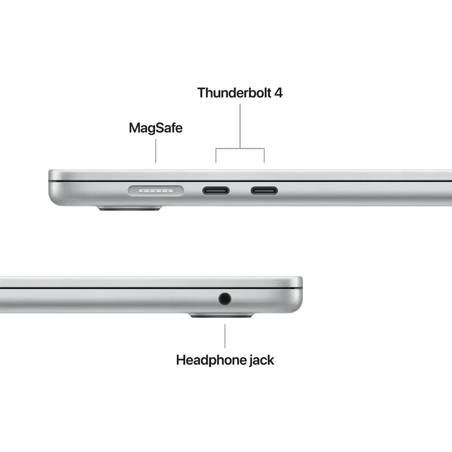 MacBook Air 15.3-inch  M5 (10C CPU/10C GPU), 24 ГБ, 1 ТБ, Сріблястий