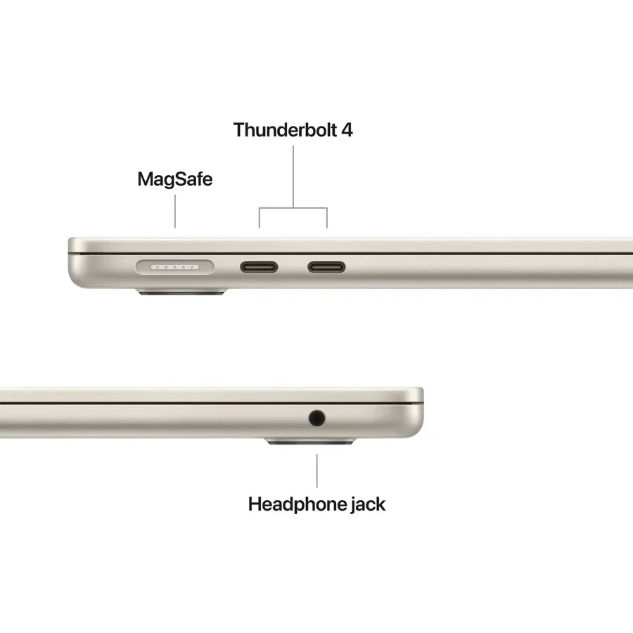 MacBook Air 13.6-inch  M5 (10C CPU/8C GPU), 16 ГБ, 512 ГБ, Сяюча зірка