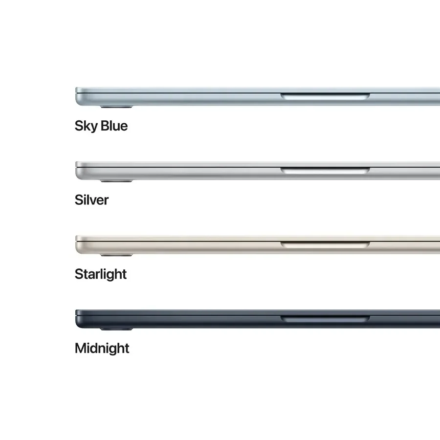 MacBook Air 13.6-inch  M5 (10C CPU/8C GPU), 16 ГБ, 512 ГБ, Темна ніч