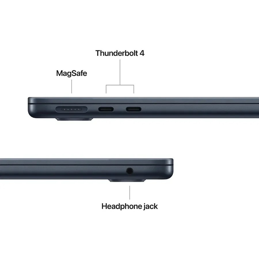 MacBook Air 13.6-inch  M5 (10C CPU/10C GPU), 24 ГБ, 1 ТБ, Темна ніч