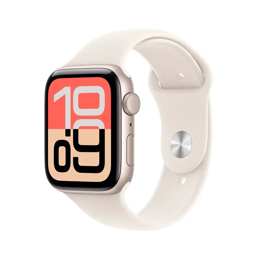 Apple Watch SE GPS Gen.3, Starlight Sport Band, M/L, 44mm, Starlight