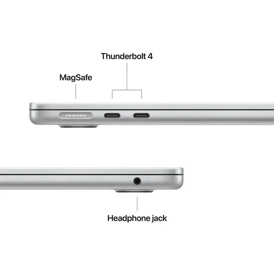 MacBook Air 13.6-inch  M5 (10C CPU/8C GPU), 16 ГБ, 512 ГБ, Сріблястий