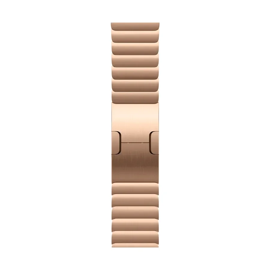 Apple 46mm Link Bracelet Band Extension Link Bracelet Золотий за Apple Watch 44 mmApple Watch 45 mmApple Watch 46 mmApple Watch 49 mm 44/46 mm