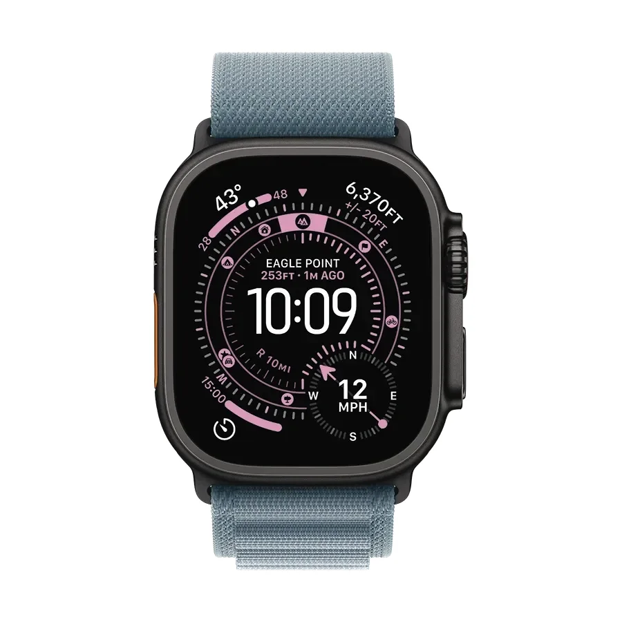 Apple 49mm Loop - Large Ремінець  for Apple Watch 44/45/46/49 mm, Size L, Світло-блакитний
