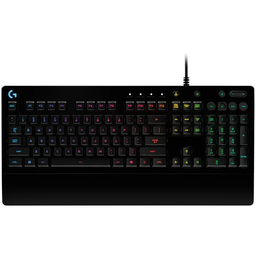 Клавіатура дротова LOGITECH G213 Prodigy Gaming USB UKR Black (L920-010740)