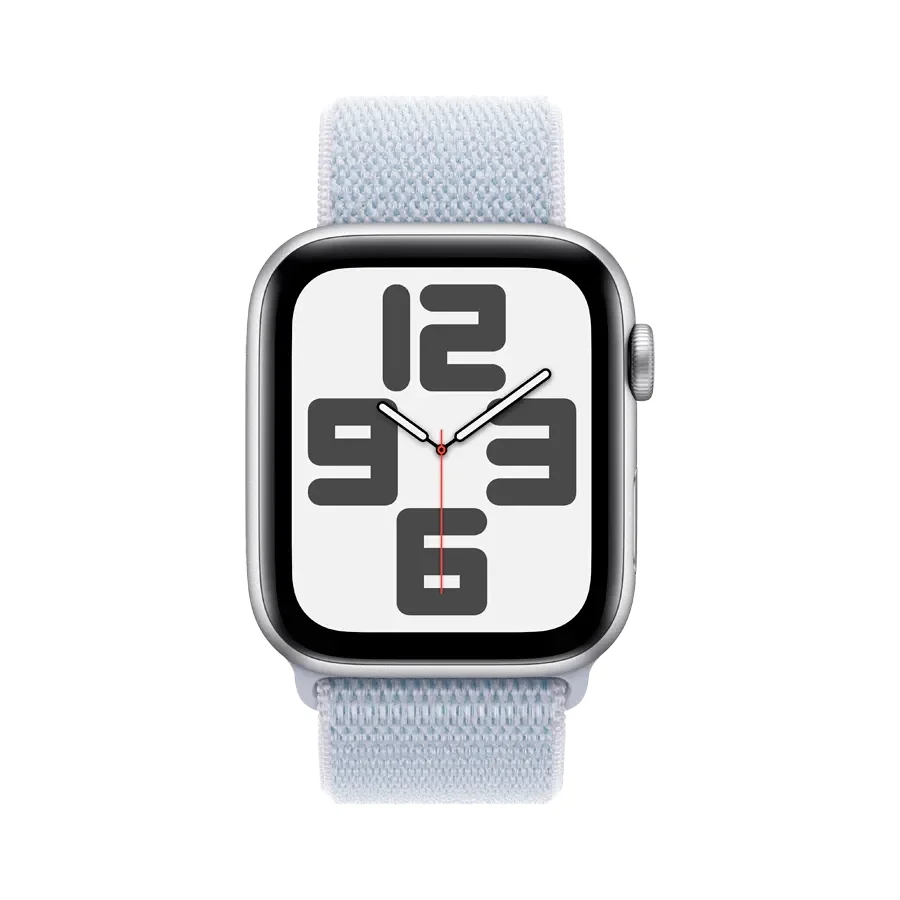 Apple Watch SE GPS Gen.2 (2024),  Blue Cloud Sport Loop, 44mm, Silver