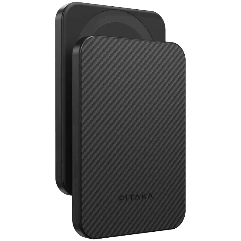 Зарядний пристрій Pitaka Aramid Qi2 5000 mAh Twill Black/Grey