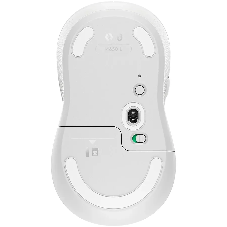 Миша LOGITECH Signature M650 L Wireless for Business Off-White (L910-006349) 