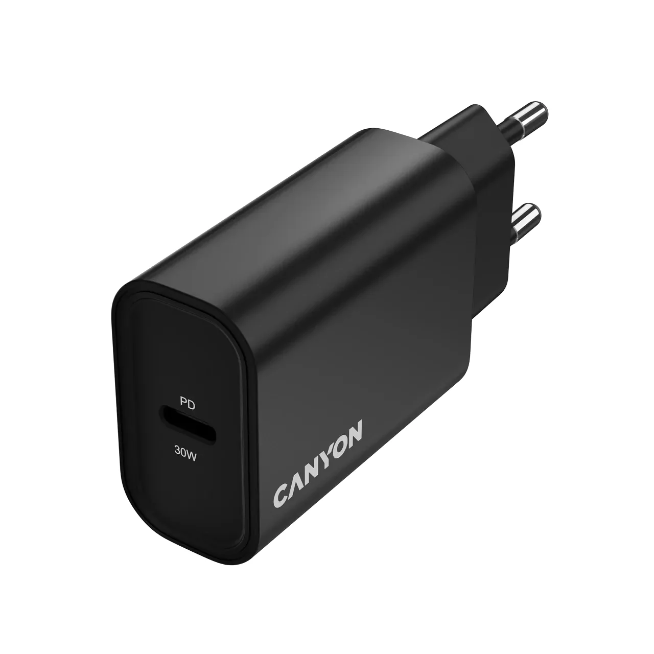CANYON Адаптер живлення OnCharge 30CL 1*USB-C 1*USB Тип C, 30 Ват