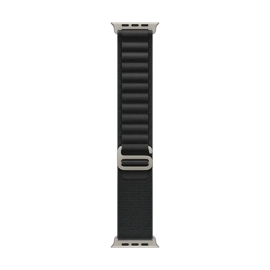 Apple 49mm Loop - Small Band Extension Alpine Loop Чорний за Apple Watch 44 mmApple Watch 45 mmApple Watch 46 mmApple Watch 49 mm 44/45/46/49 mm