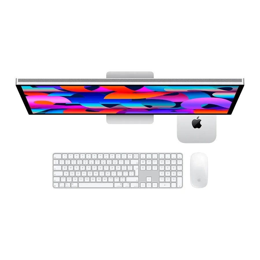 Mac mini M4, 10C CPU 10C GPU, 16ГБ 256ГБ Твердотільний накопичувач, Сріблястий