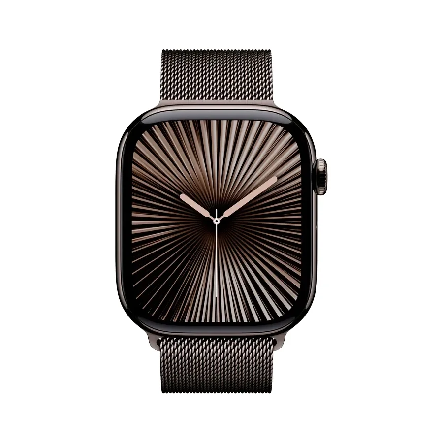 Apple Watch Series 10 GPS + Cellular  Slate Milanese Loop, M/L, 46mm, Slate