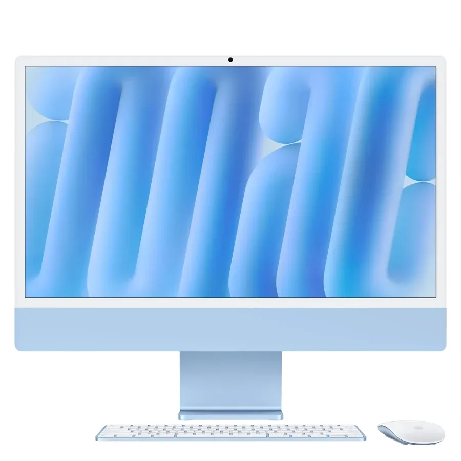 iMac 24-inch M4, 8C CPU 8C GPU, 16ГБ 256ГБ Твердотільний накопичувач, Синій
